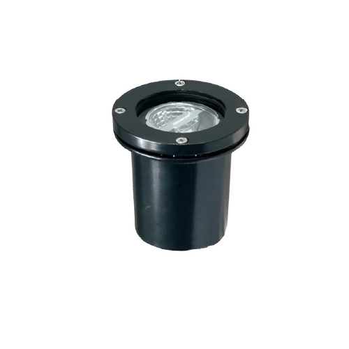 EMBUTIDO DE PISO IP67 9W 45 GRADOS 12-24V NEGRO 3000K